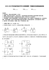 2023-2024学年武威市重点中学九年级物理第一学期期末质量跟踪监视试题含答案