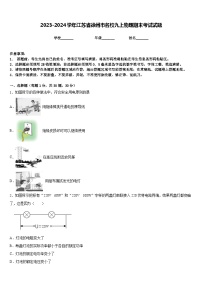 2023-2024学年江苏省徐州市名校九上物理期末考试试题含答案