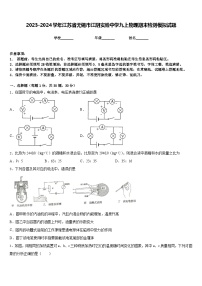 2023-2024学年江苏省无锡市江阴实验中学九上物理期末检测模拟试题含答案