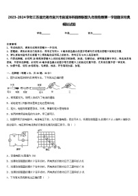 2023-2024学年江苏省无锡市宜兴市宜城环科园教联盟九年级物理第一学期期末经典模拟试题含答案