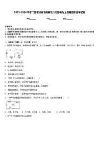 2023-2024学年江苏省扬州市高邮市八校联考九上物理期末统考试题含答案