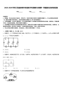 2023-2024学年江苏省徐州市市区部分学校物理九年级第一学期期末达标检测试题含答案