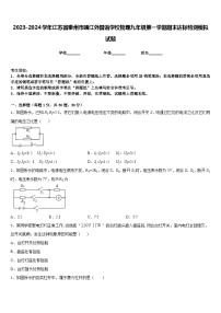 2023-2024学年江苏省泰州市靖江外国语学校物理九年级第一学期期末达标检测模拟试题含答案