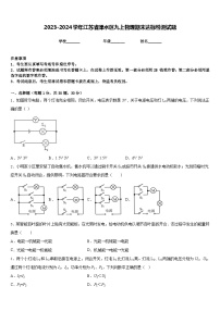 2023-2024学年江苏省溧水区九上物理期末达标检测试题含答案