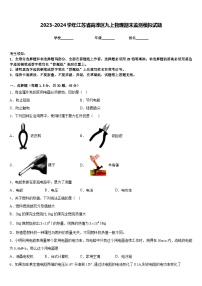 2023-2024学年江苏省高淳区九上物理期末监测模拟试题含答案