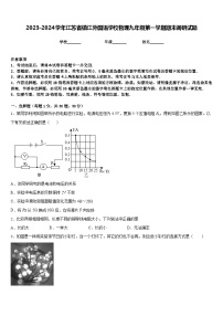 2023-2024学年江苏省镇江外国语学校物理九年级第一学期期末调研试题含答案