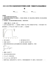 2023-2024学年江苏省苏州市景范中学物理九年级第一学期期末学业质量监测模拟试题含答案