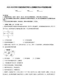 2023-2024学年江苏省苏州吴中学区九上物理期末学业水平测试模拟试题含答案