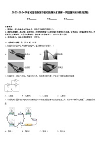 2023-2024学年河北省保定市名校物理九年级第一学期期末达标检测试题含答案