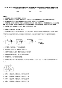 2023-2024学年河北省保定市雄县九年级物理第一学期期末质量跟踪监视模拟试题含答案