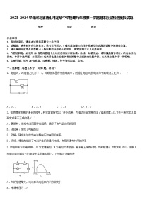 2023-2024学年河北省唐山市龙华中学物理九年级第一学期期末质量检测模拟试题含答案