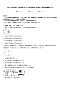 2023-2024学年江西育华学校九年级物理第一学期期末质量检测模拟试题含答案