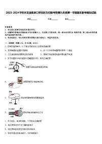 2023-2024学年河北省张家口桥东区五校联考物理九年级第一学期期末联考模拟试题含答案