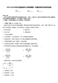 2023-2024学年河北省霸州市九年级物理第一学期期末教学质量检测试题含答案