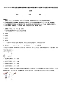 2023-2024学年河北省邯郸市邯郸市育华中学物理九年级第一学期期末教学质量检测试题含答案