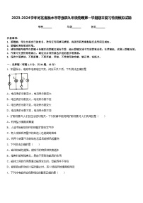 2023-2024学年河北省衡水市枣强县九年级物理第一学期期末复习检测模拟试题含答案