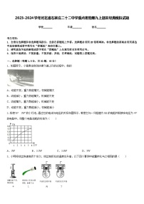 2023-2024学年河北省石家庄二十二中学重点班物理九上期末经典模拟试题含答案