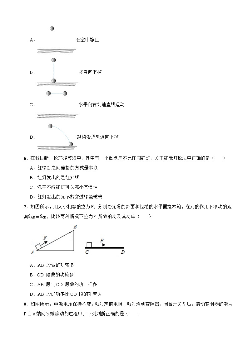 江苏省连云港市2023-2024学年九年级上学期期末模拟物理试卷02