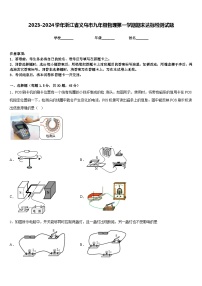 2023-2024学年浙江省义乌市九年级物理第一学期期末达标检测试题含答案