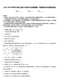 2023-2024学年浙江杭州上城区七校联考九年级物理第一学期期末综合测试模拟试题含答案