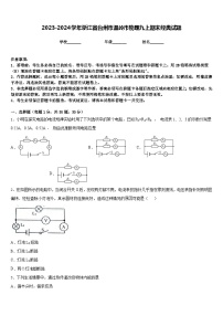 2023-2024学年浙江省台州市温岭市物理九上期末经典试题含答案