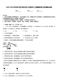 2023-2024学年浙江省宁波北仑区六校联考九上物理期末复习检测模拟试题含答案