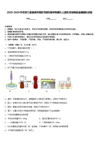 2023-2024学年浙江省温州市瑞安市四校联考物理九上期末质量跟踪监视模拟试题含答案