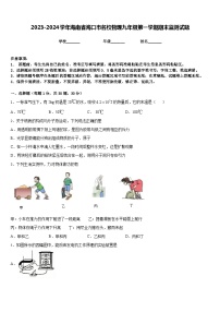 2023-2024学年海南省海口市名校物理九年级第一学期期末监测试题含答案