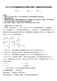 2023-2024学年海南省邵逸夫中学物理九年级第一学期期末教学质量检测试题含答案