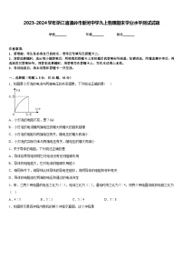 2023-2024学年浙江省温岭市新河中学九上物理期末学业水平测试试题含答案