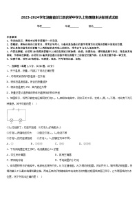 2023-2024学年湖南省芷江县岩桥中学九上物理期末达标测试试题含答案