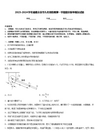 2023-2024学年福建永安市九年级物理第一学期期末联考模拟试题含答案