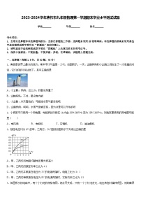 2023-2024学年焦作市九年级物理第一学期期末学业水平测试试题含答案