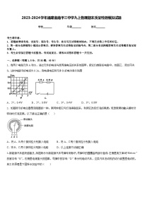 2023-2024学年福建省南平三中学九上物理期末质量检测模拟试题含答案