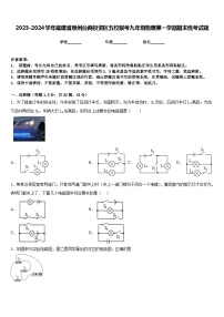 2023-2024学年福建省泉州台商投资区五校联考九年级物理第一学期期末统考试题含答案