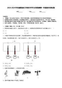 2023-2024学年福建省厦门市逸夫中学九年级物理第一学期期末经典试题含答案