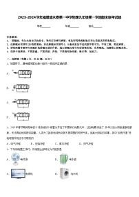 2023-2024学年福建省永春第一中学物理九年级第一学期期末联考试题含答案