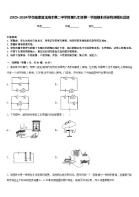 2023-2024学年福建省龙海市第二中学物理九年级第一学期期末质量检测模拟试题含答案