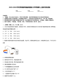 2023-2024学年贵州省黔西南州望谟六中学物理九上期末检测试题含答案