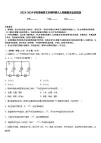 2023-2024学年贵州遵义市桐梓县九上物理期末监测试题含答案