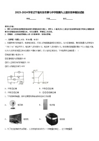 2023-2024学年辽宁省丹东市第七中学物理九上期末统考模拟试题含答案