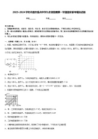 2023-2024学年许昌市重点中学九年级物理第一学期期末联考模拟试题含答案