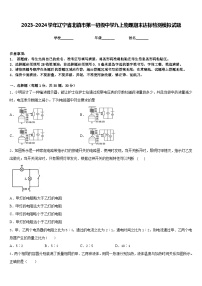 2023-2024学年辽宁省北镇市第一初级中学九上物理期末达标检测模拟试题含答案