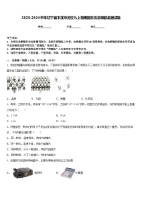 2023-2024学年辽宁省本溪市名校九上物理期末质量跟踪监视试题含答案