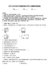 2023-2024学年辽宁省海城市第六中学九上物理期末经典试题含答案