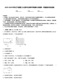 2023-2024学年辽宁省营口大石桥市石佛中学物理九年级第一学期期末检测试题含答案