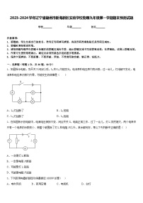 2023-2024学年辽宁省锦州市新海新区实验学校物理九年级第一学期期末预测试题含答案