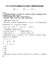 2023-2024学年辽宁省盘锦双台子区六校联考九上物理期末质量检测试题含答案