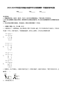 2023-2024学年重庆市西南大附属中学九年级物理第一学期期末联考试题含答案