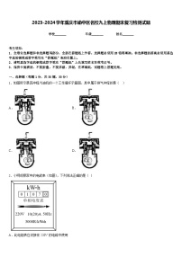 2023-2024学年重庆市渝中区名校九上物理期末复习检测试题含答案